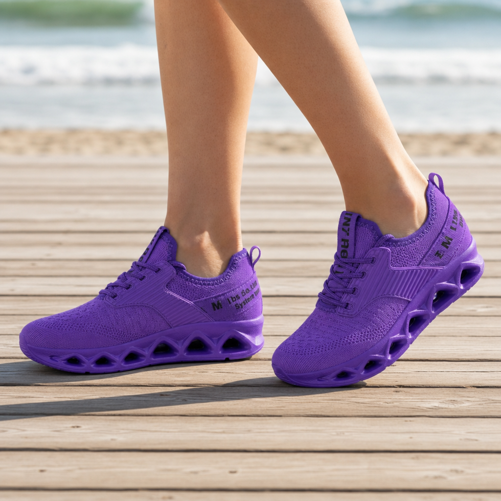 Monsaraz Bold Blade Sneakers in Purple