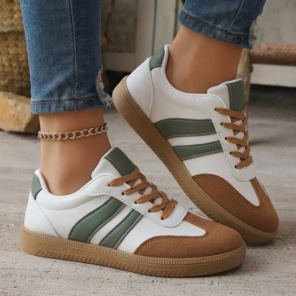 Green & White