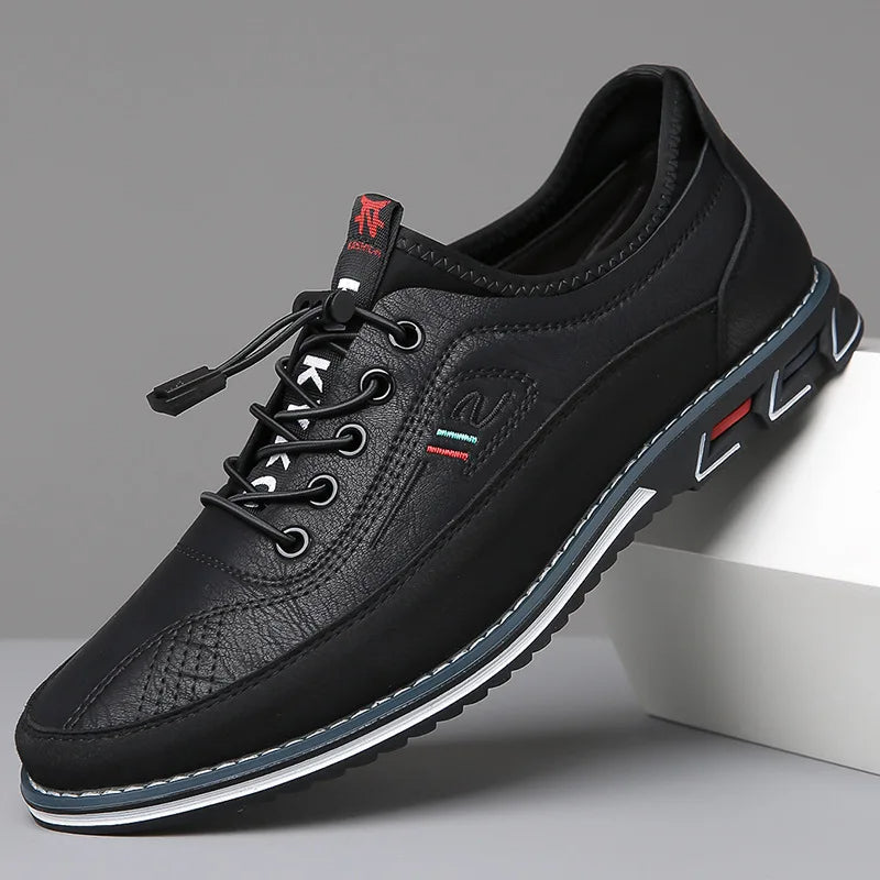 Biella Oxford Comfort Orthopedic Leather Shoes for Men