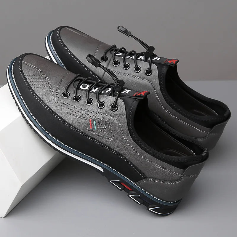 Biella Oxford Comfort Orthopedic Leather Shoes for Men