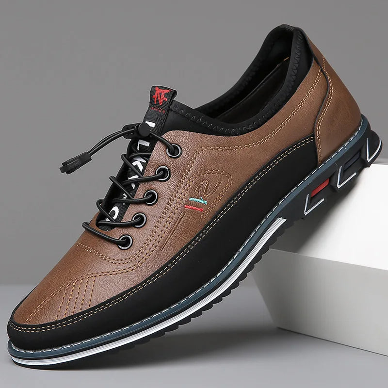 Biella Oxford Comfort Orthopedic Leather Shoes for Men