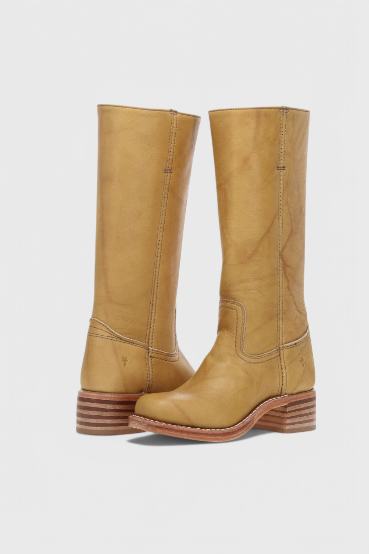 Lecco Tall PU Leather Boots