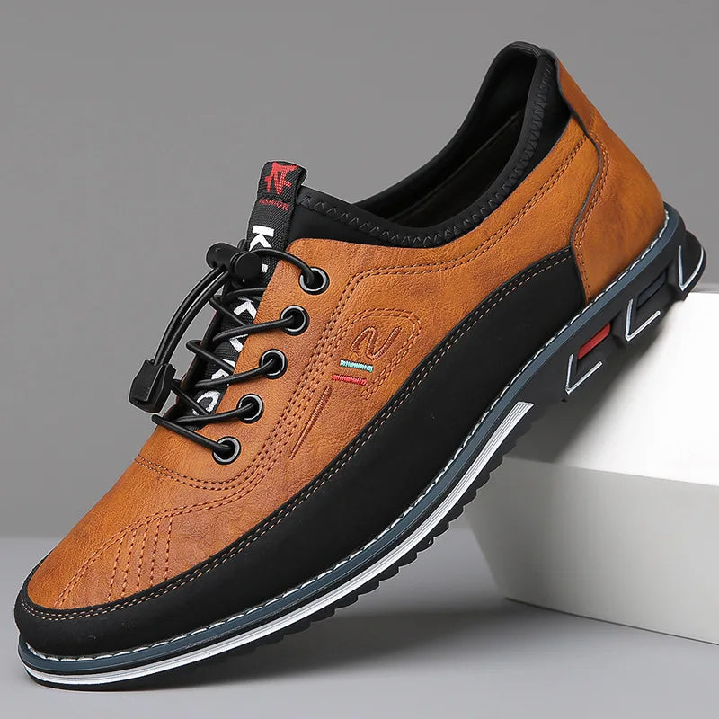 Biella Oxford Comfort Orthopedic Leather Shoes for Men