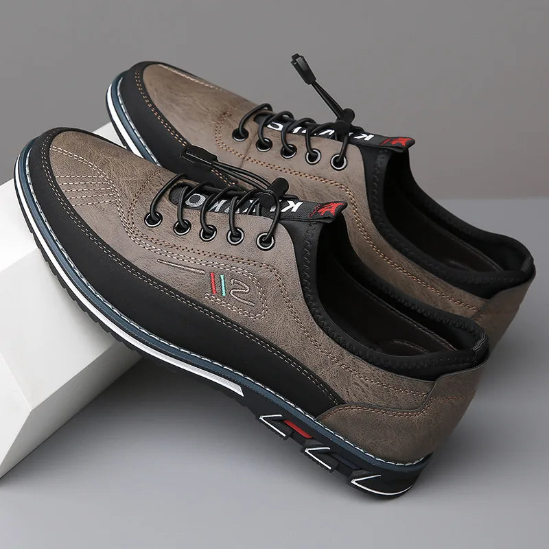 Biella Oxford Comfort Orthopedic Leather Shoes for Men