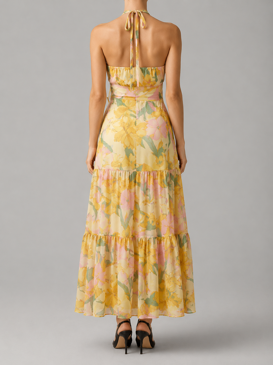 Assisi Floral Cutout Maxi Dress