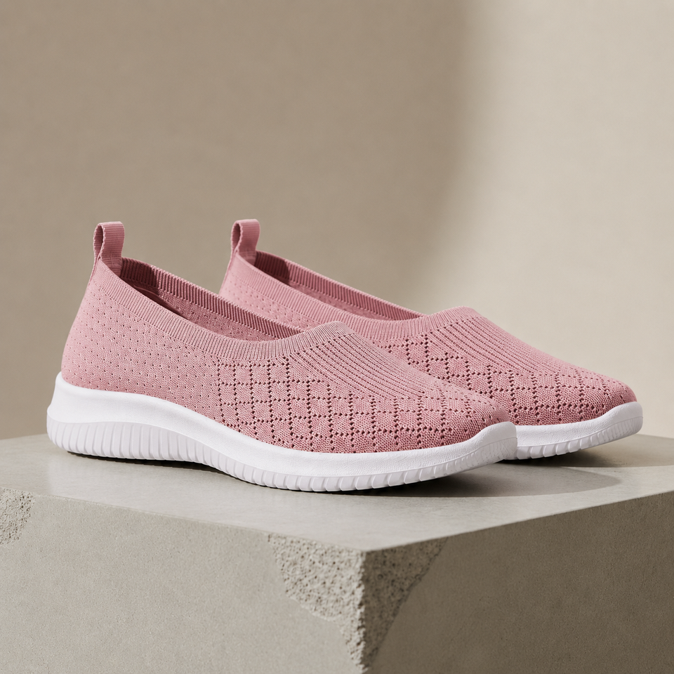 Larnaca Knit Mesh Slip-On Sneakers