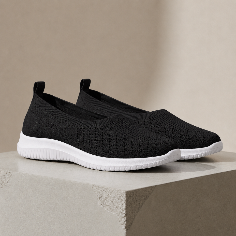 Larnaca Knit Mesh Slip-On Sneakers