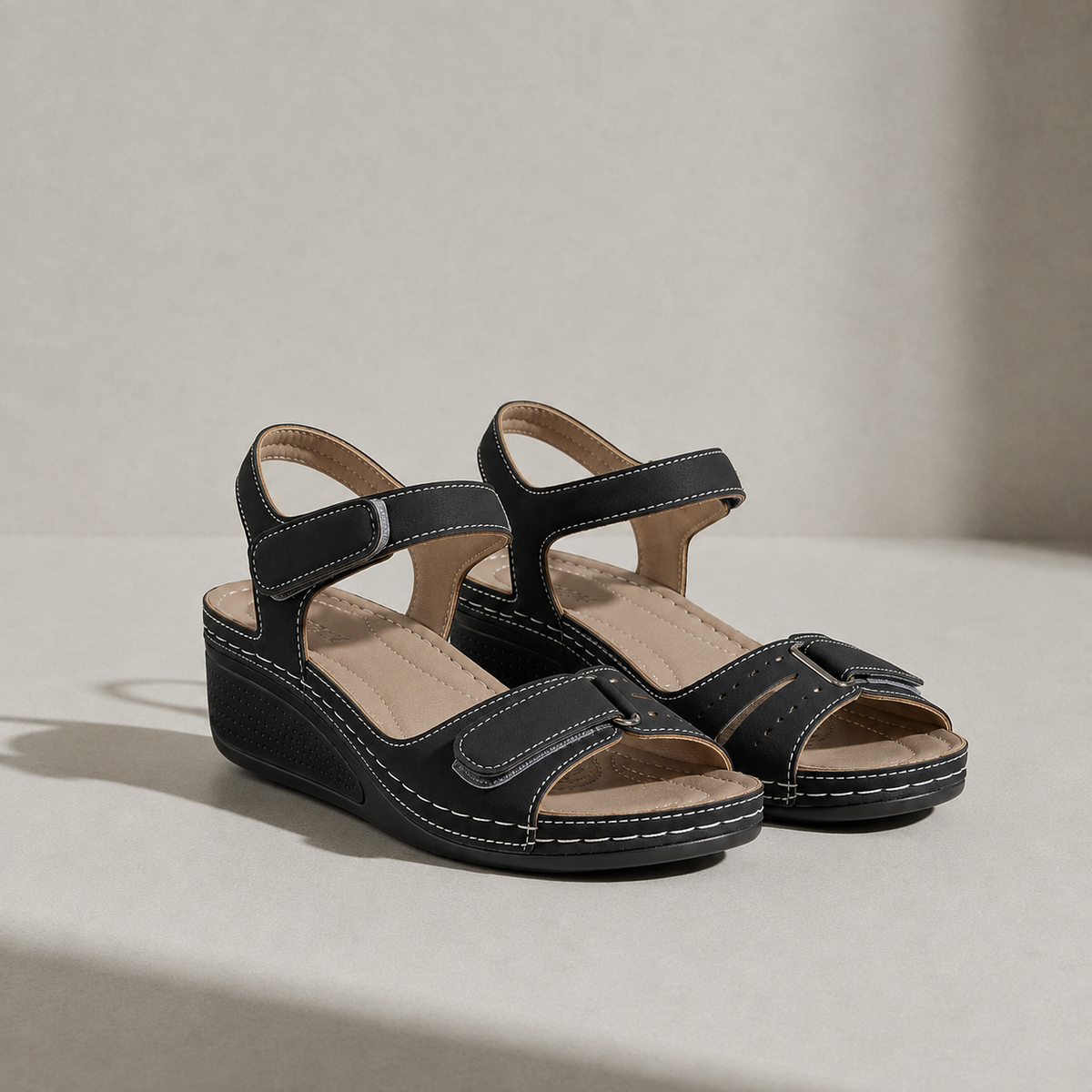 Beziers Orthopedic Wedge Sandals