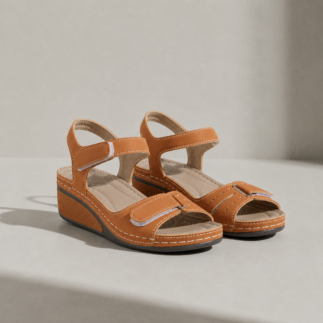 Beziers Orthopedic Wedge Sandals