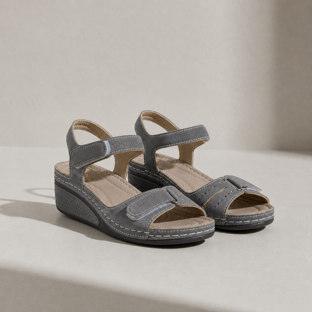 Beziers Orthopedic Wedge Sandals