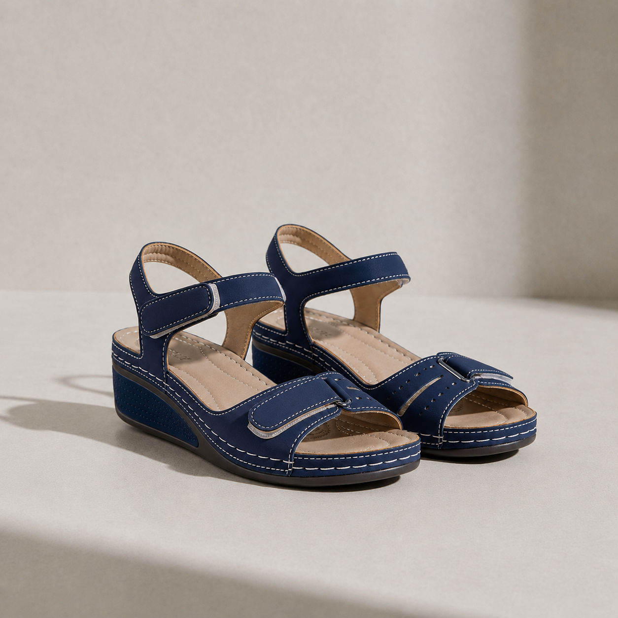 Beziers Orthopedic Wedge Sandals