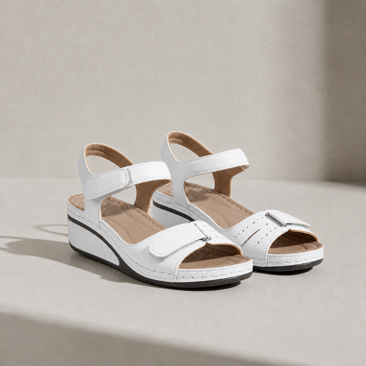 Beziers Orthopedic Wedge Sandals