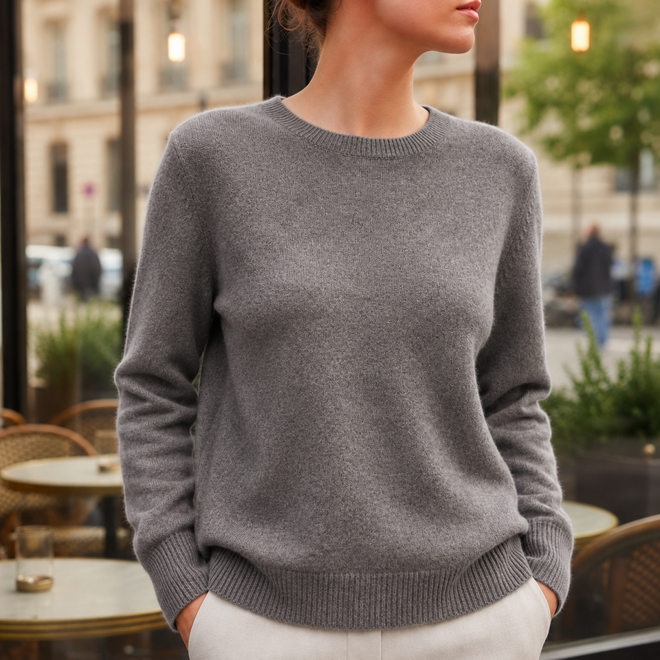 Roquebrune Soft Knit Crewneck Sweater