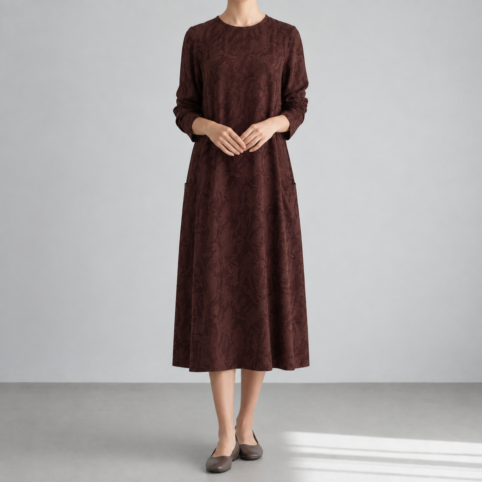 Gozo Printed Midi Dress