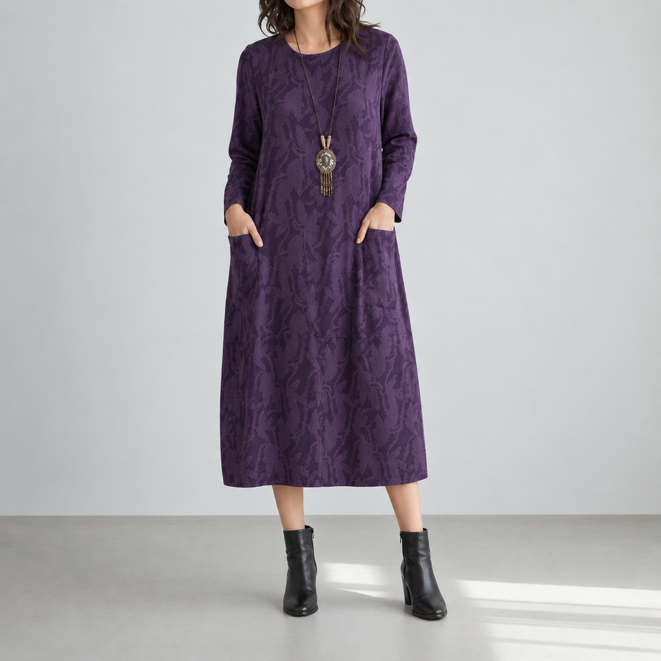 Gozo Printed Midi Dress