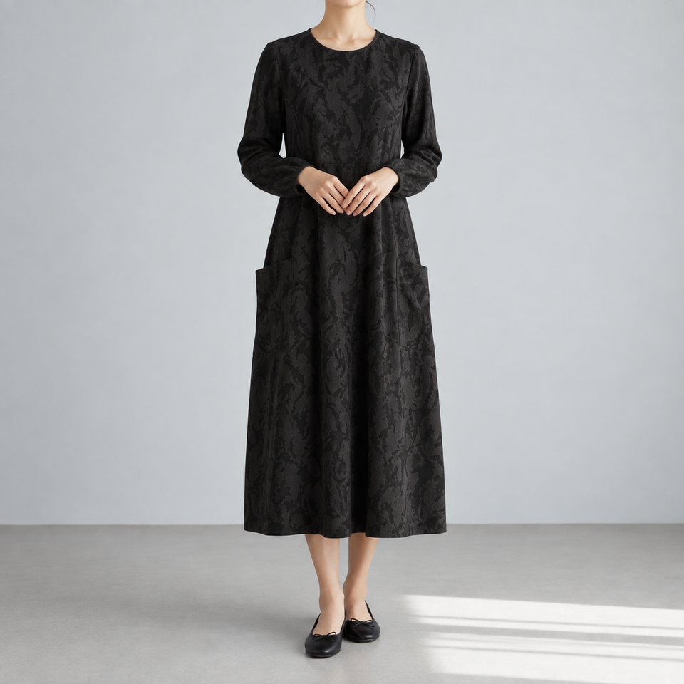 Gozo Printed Midi Dress