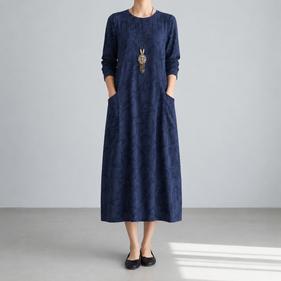 Gozo Printed Midi Dress