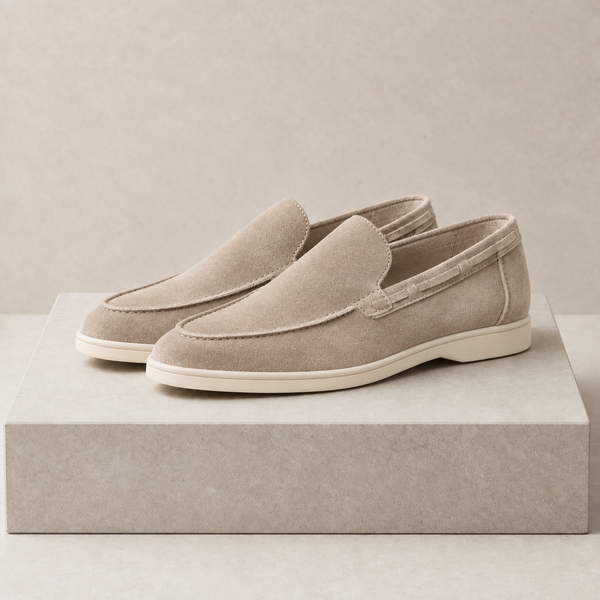 Deia Suede Slip-On Loafers