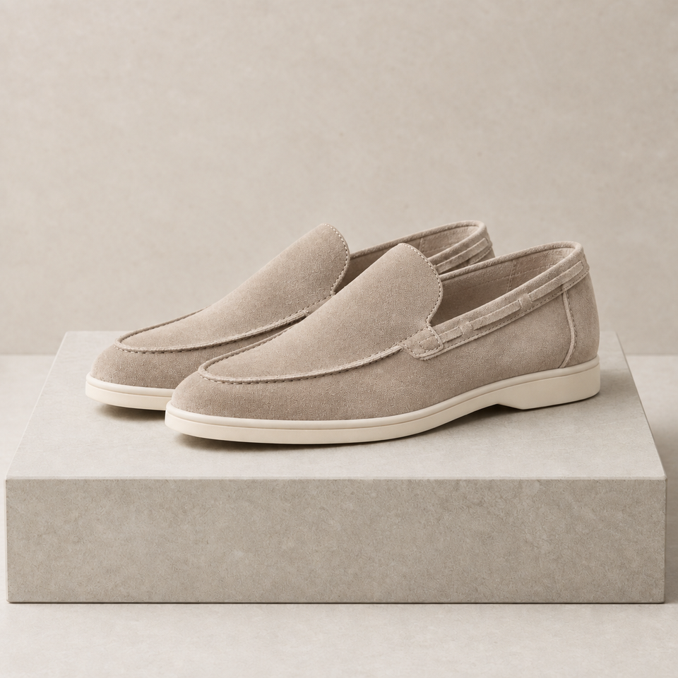 Deia Suede Slip-On Loafers