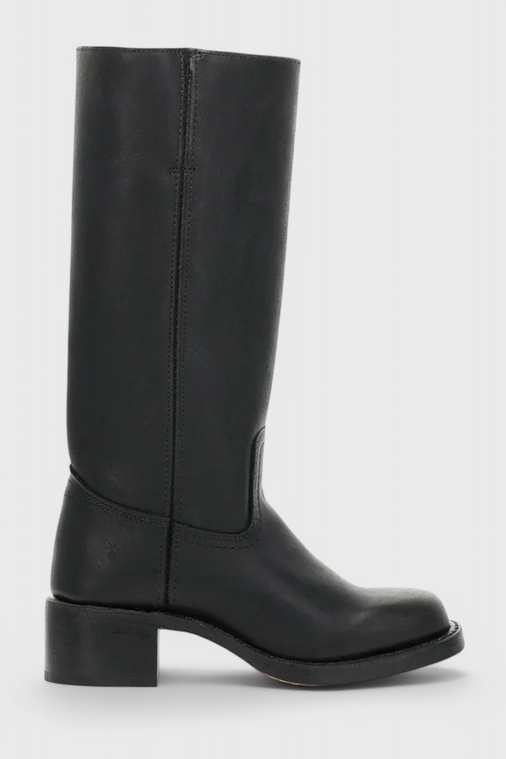 Lecco Tall PU Leather Boots