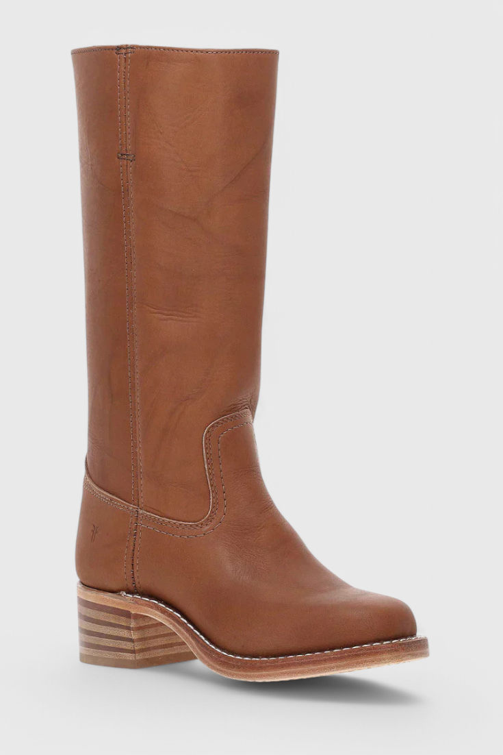 Lecco Tall PU Leather Boots