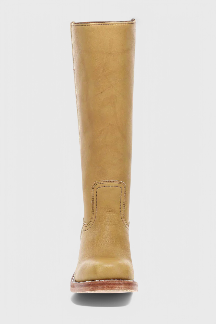 Lecco Tall PU Leather Boots
