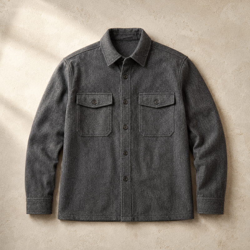 The Cortlandt Men's Flannel Overshirt