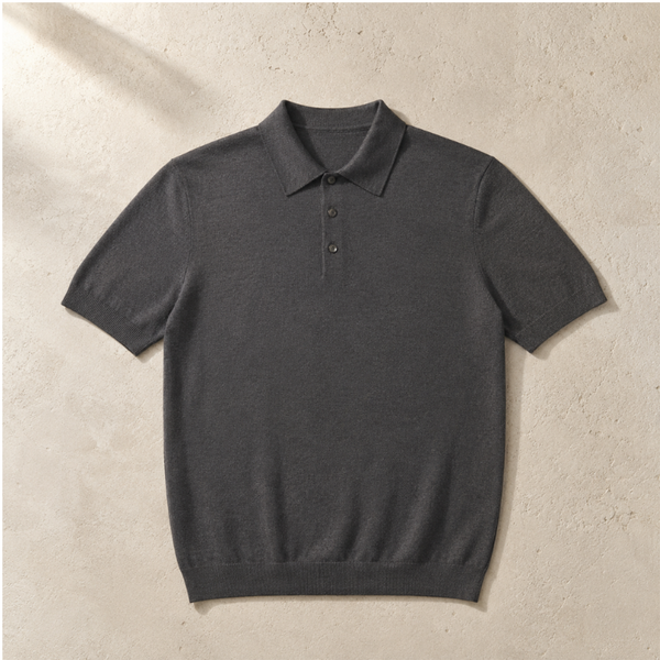 The Hanover Men's Knit Polo Shirt