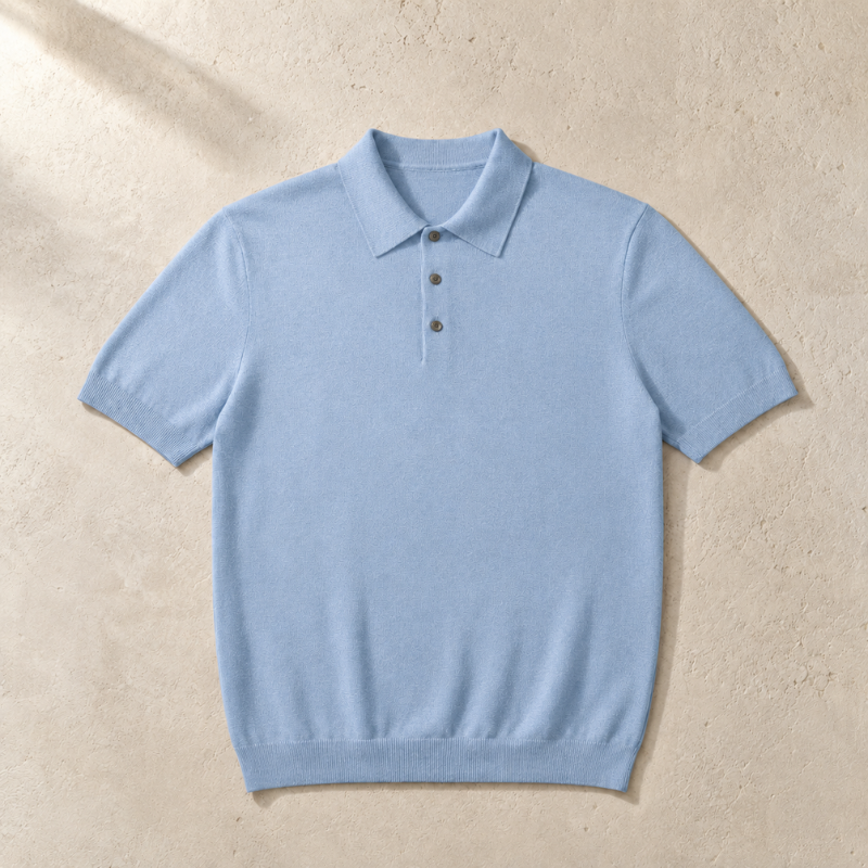 The Hanover Men's Knit Polo Shirt