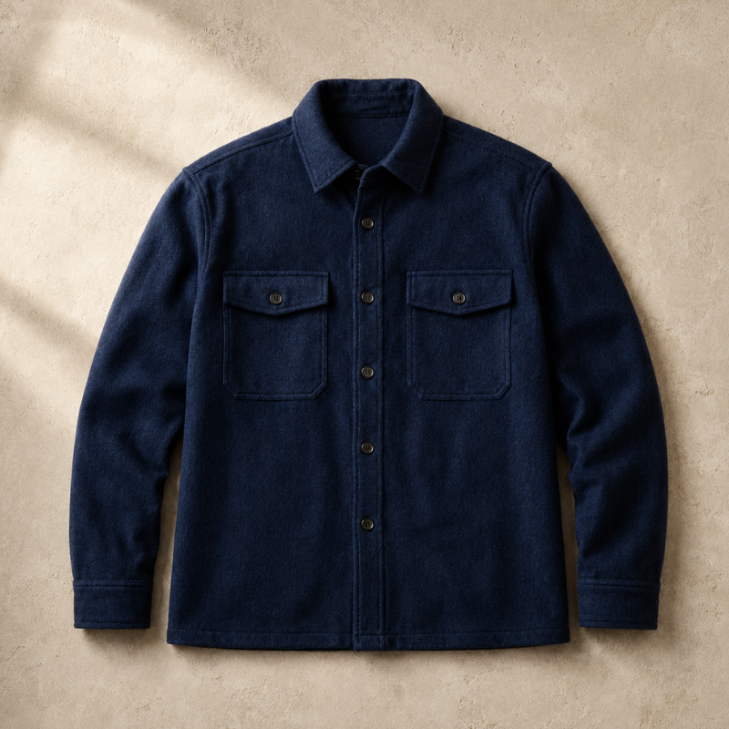 The Cortlandt Men's Flannel Overshirt