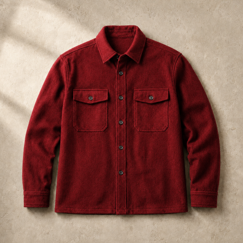 The Cortlandt Men's Flannel Overshirt